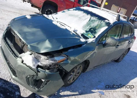 2014 Subaru Impreza 2.0I Premium из США, поврежденный, VIN JF1GPAC6XE8325222